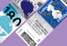 Alemanha: programação de emissões postais para 2026