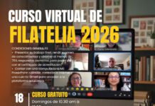 Curso Virtual de Filatelia em 2026